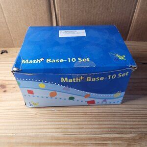 K-12 Math+ Base-10 Set Math Manipulatives Hands on Homeschool Counting Blocks